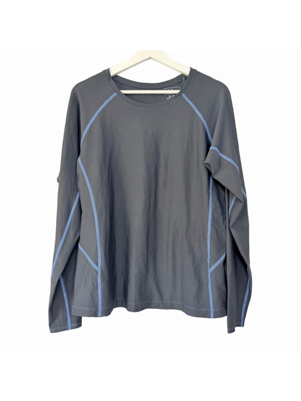 L.L.Bean New SunSmart Long Sleeve Performance Active Tee Women's XL Base Layer